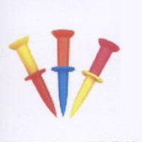 Plastic steptee met rubber top